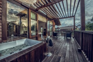 Bungalow - Water Front  | Terrace/patio - Suriya Resort (Wennappuwa)