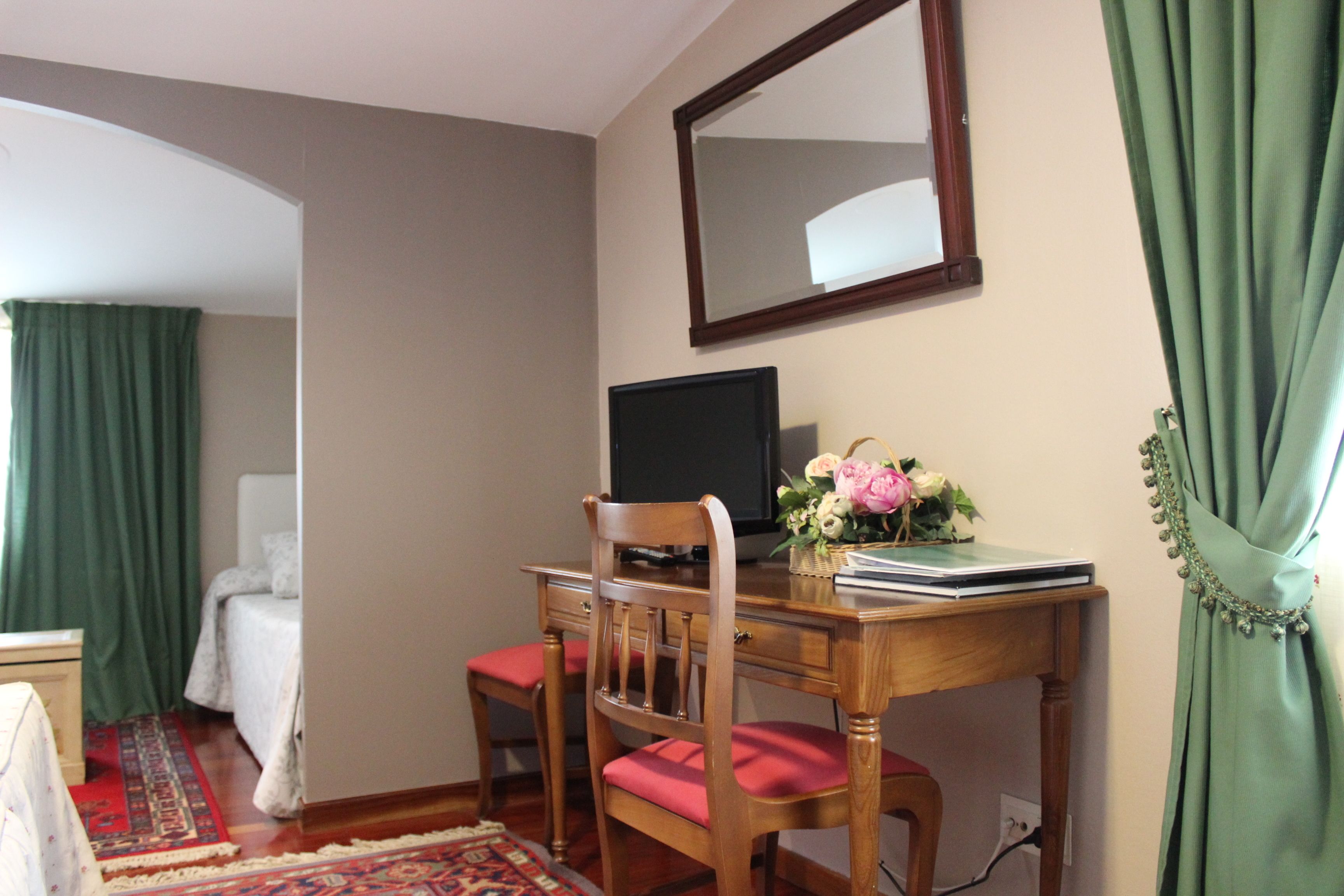 double or twin room | desk, blackout curtains, free cots/infant beds, rollaway beds