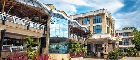 Facciata della struttura