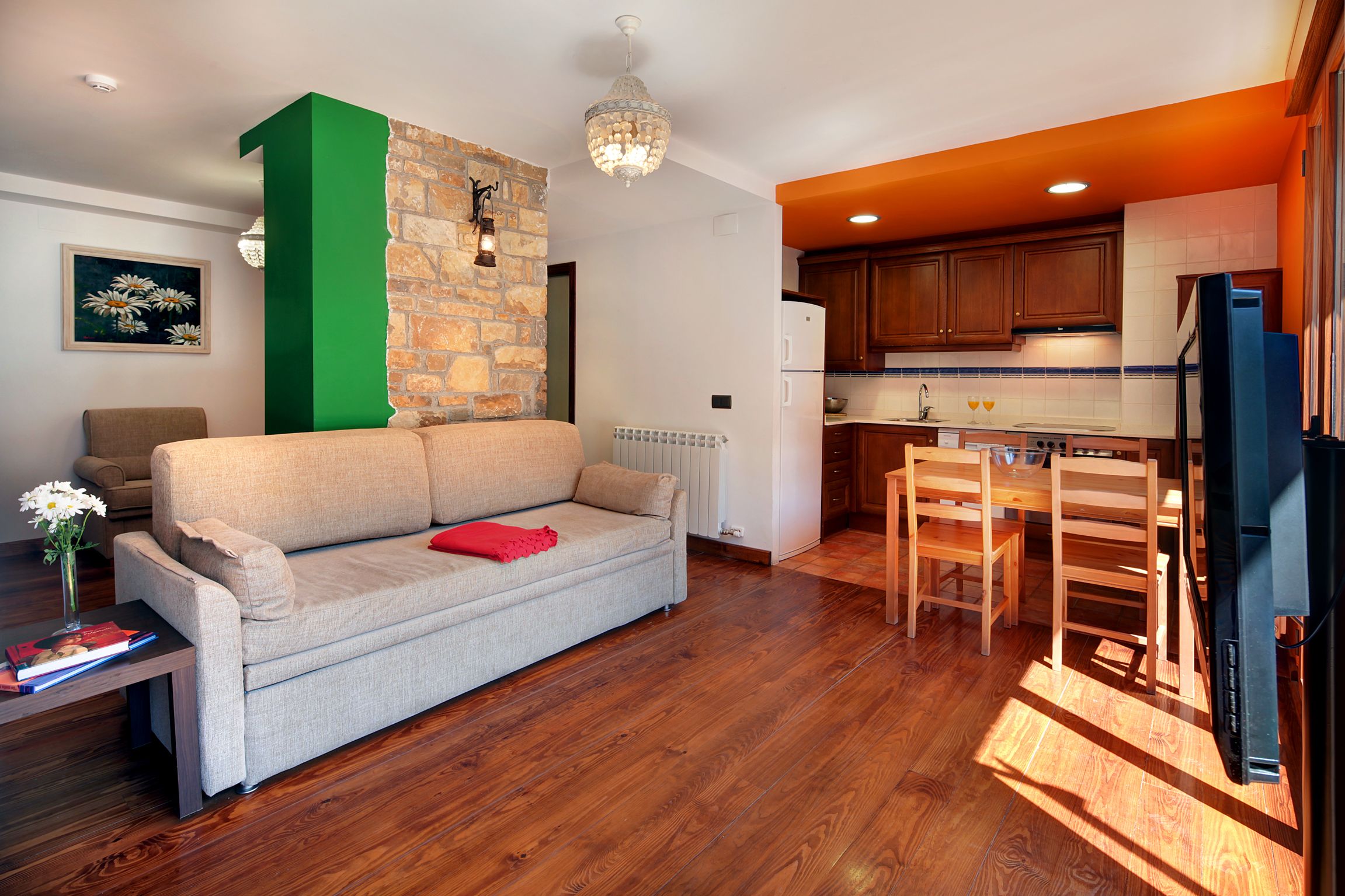 Family Apartment, 2 Bedrooms | Living area