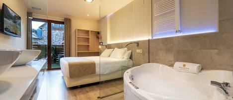 Design Apartment | Premium bedding, down comforters, memory foam beds