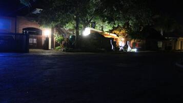 Front of property - evening/night