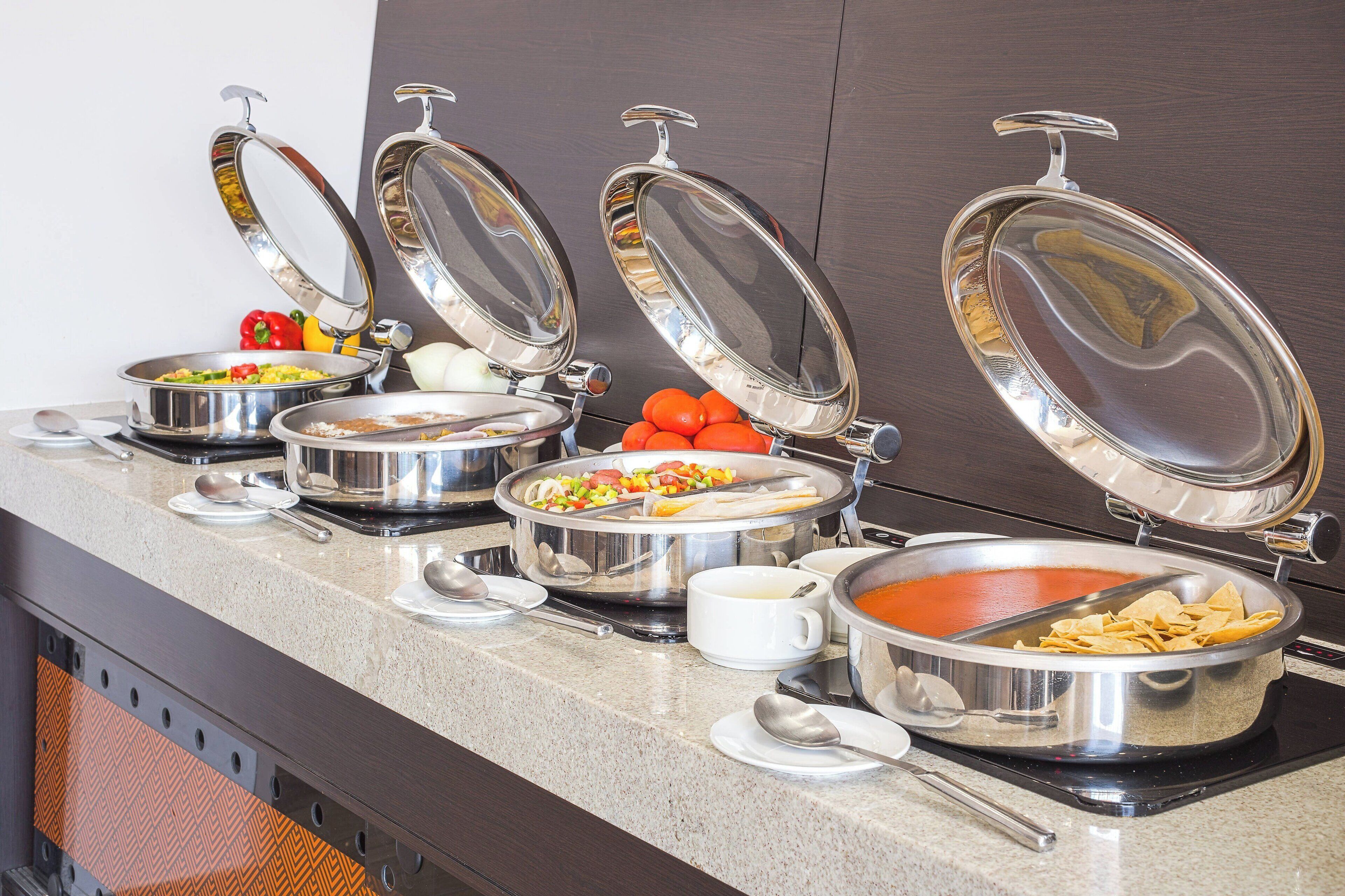 breakfast and dinner served