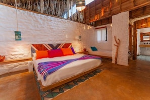 Bed sheets - Canto del Agua Ecolodge (Tzimol)