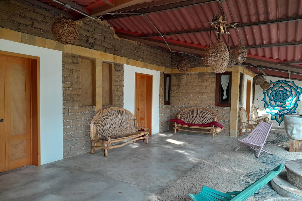 小屋, 獨立浴室, 花園景 | 客廳