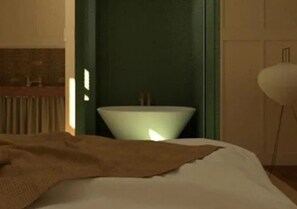 Wifi gratis y ropa de cama