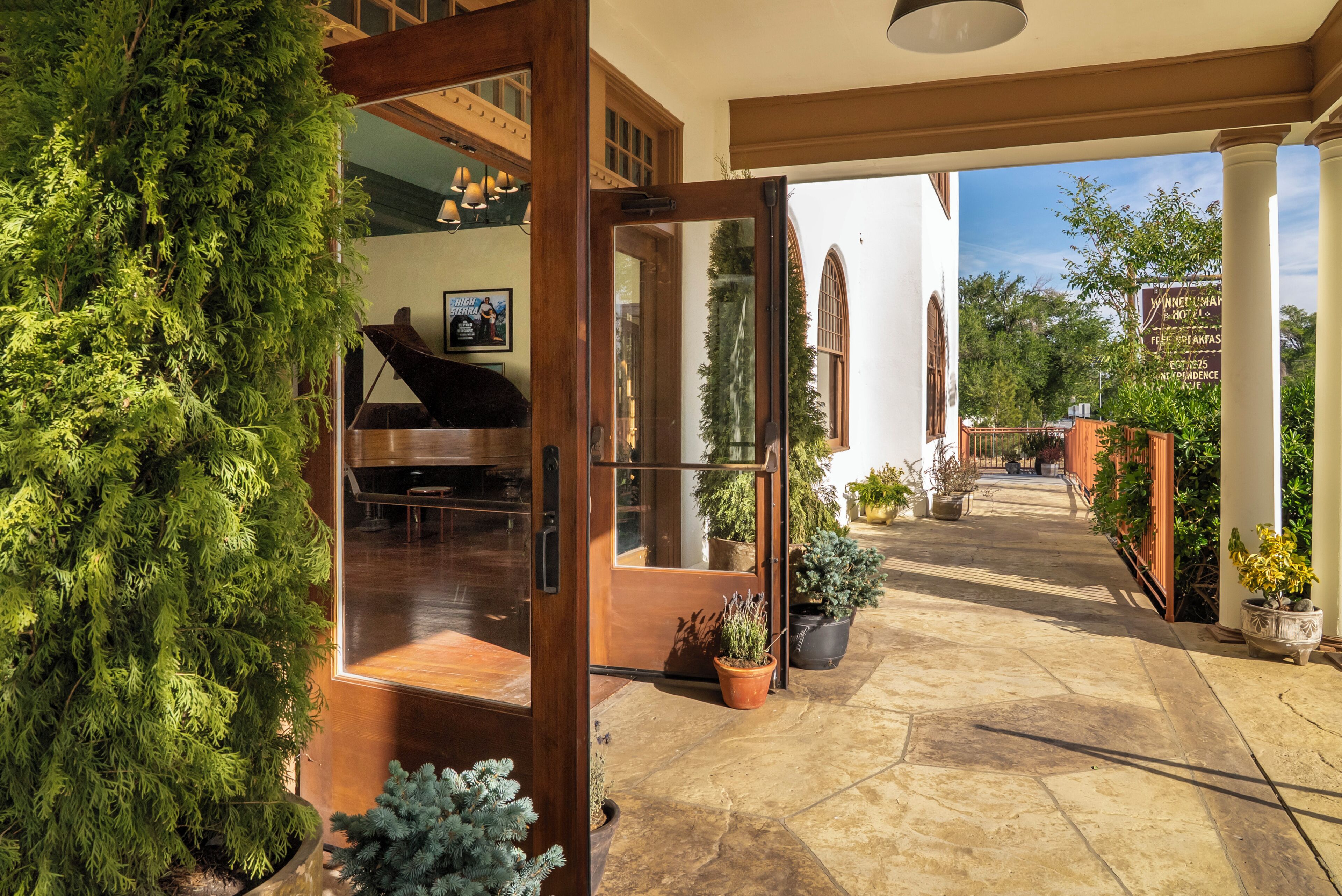 Front of property