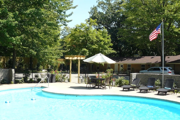Seasonal outdoor pool