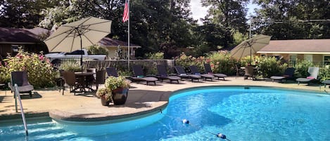 Seasonal outdoor pool