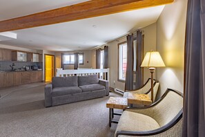 Room, Multiple Beds, Non Smoking | Living area - Radium Chalet (Radium Hot Springs)