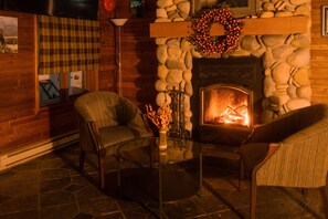 Sala de estar en el lobby