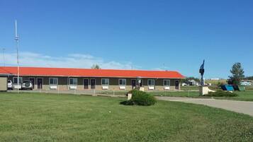 Fachada de la propiedad