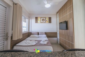 32-inch LED TV with premium channels, TV