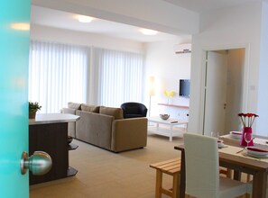 Superior Suite, 2 Bedrooms, Partial Sea View | In-room safe, desk, iron/ironing board, free cribs/infant beds