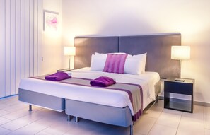 In-room safe, desk, iron/ironing board, free cribs/infant beds