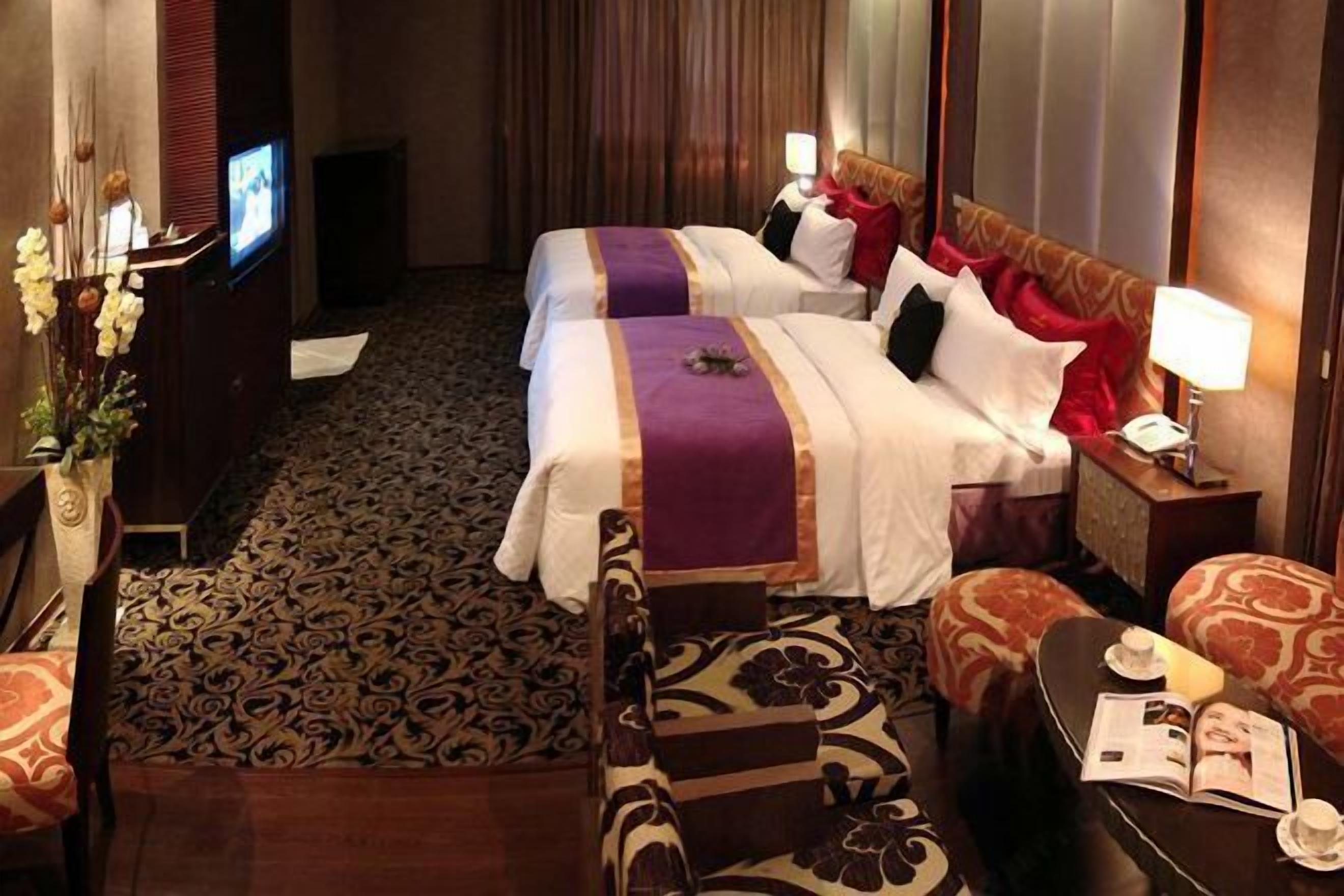 Ropa de cama de alta calidad, escritorio, cunas gratuitas y wifi gratis 