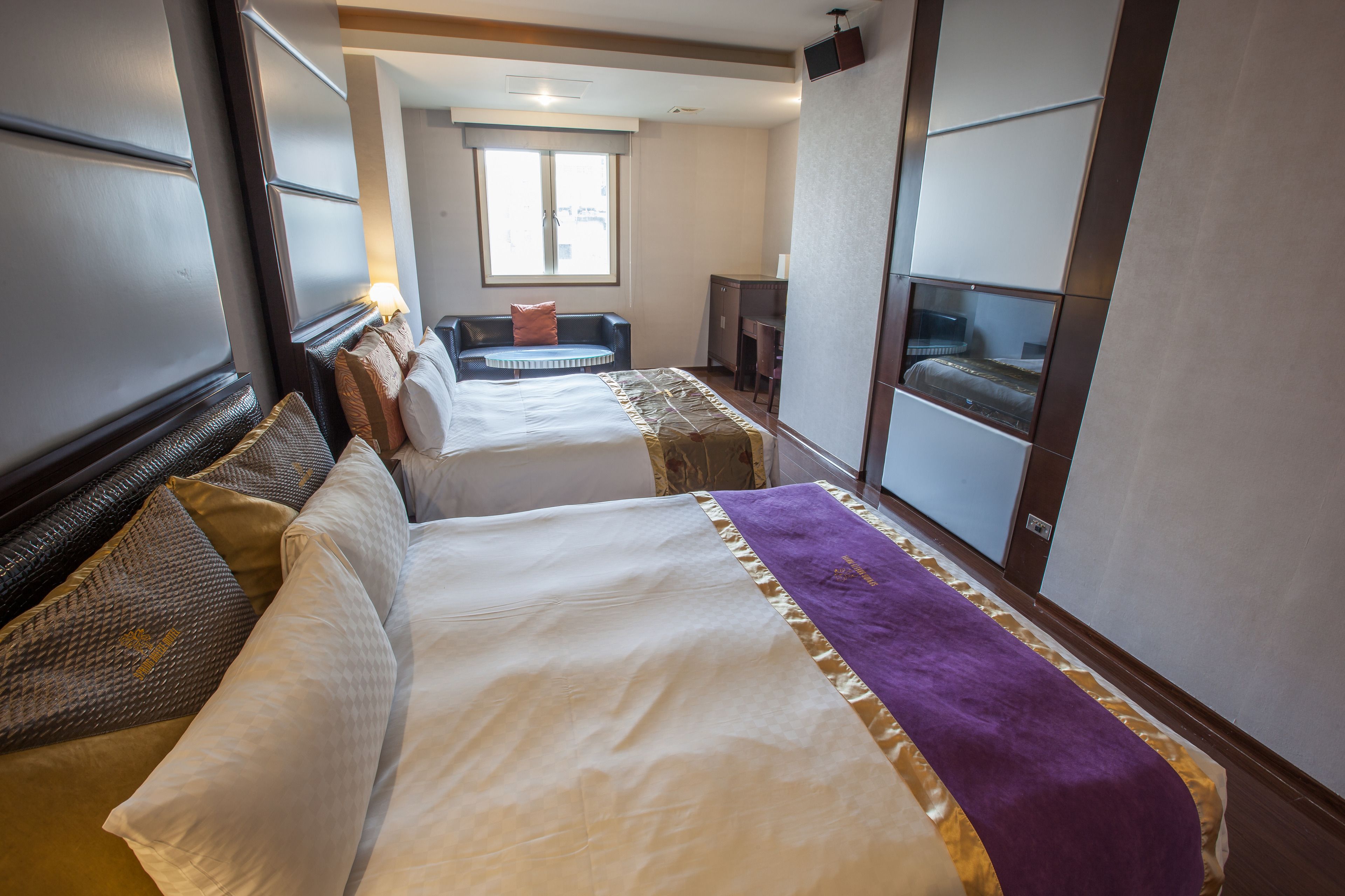 superior quadruple room | premium bedding, desk, free cots/infant beds, free wifi