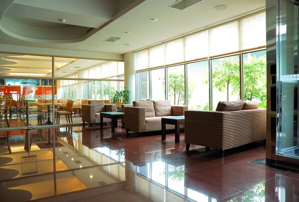 Lobby sitting area
