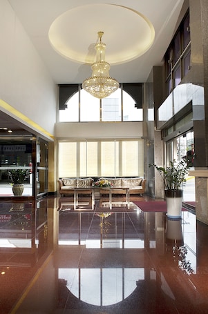 Sala de estar en el lobby