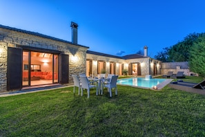 Luxury Villa, 3 Bedrooms, Private Pool | Terrace/patio