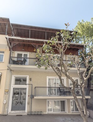 Fassade der Unterkunft