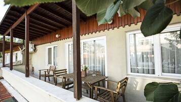 Premium Apartment, Balcony, Sea View | Terrace/patio