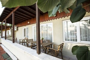 Premium Apartment, Balcony, Sea View | Terrace/patio