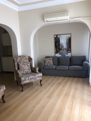 Classic Apartment, Balcony | Living area
