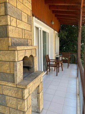 Superior Apartment, Balcony | Living area