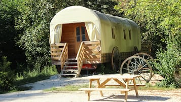 Casa mobile Comfort | 1 camera, tende oscuranti, lenzuola