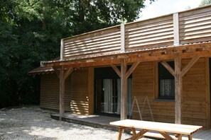 Småhus – premium | 1 soverom, blendingsgardiner og sengetøy