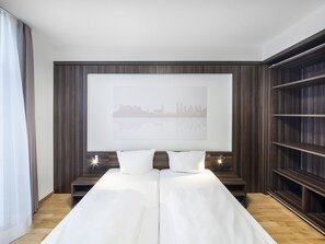 Literie hypoallergénique, bureau, chambres insonorisées