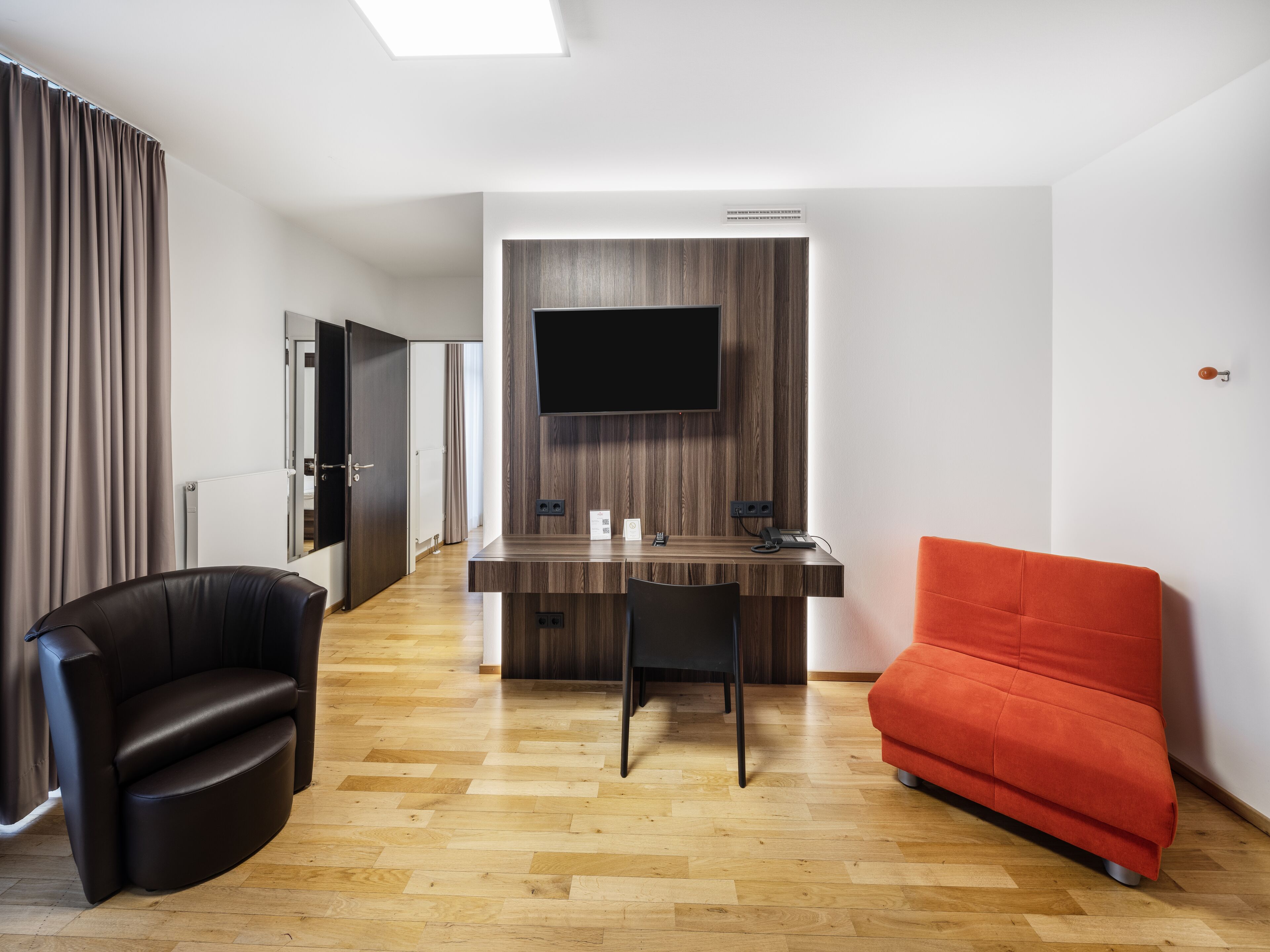 apartment, balcony | living area | flat-screen tv