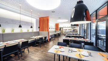 Daily buffet breakfast (EUR 18 per person)