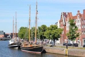 Front of property - Apartment Traveblick (Lübeck)