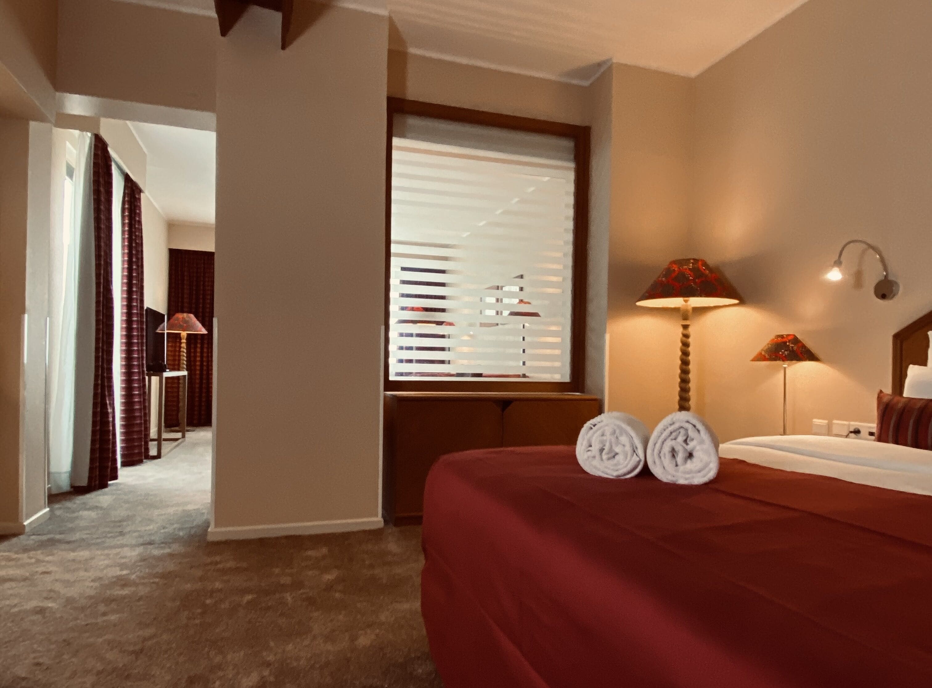 Junior suite | Lakens van Egyptisch katoen, luxe beddengoed, pillowtop-bedden