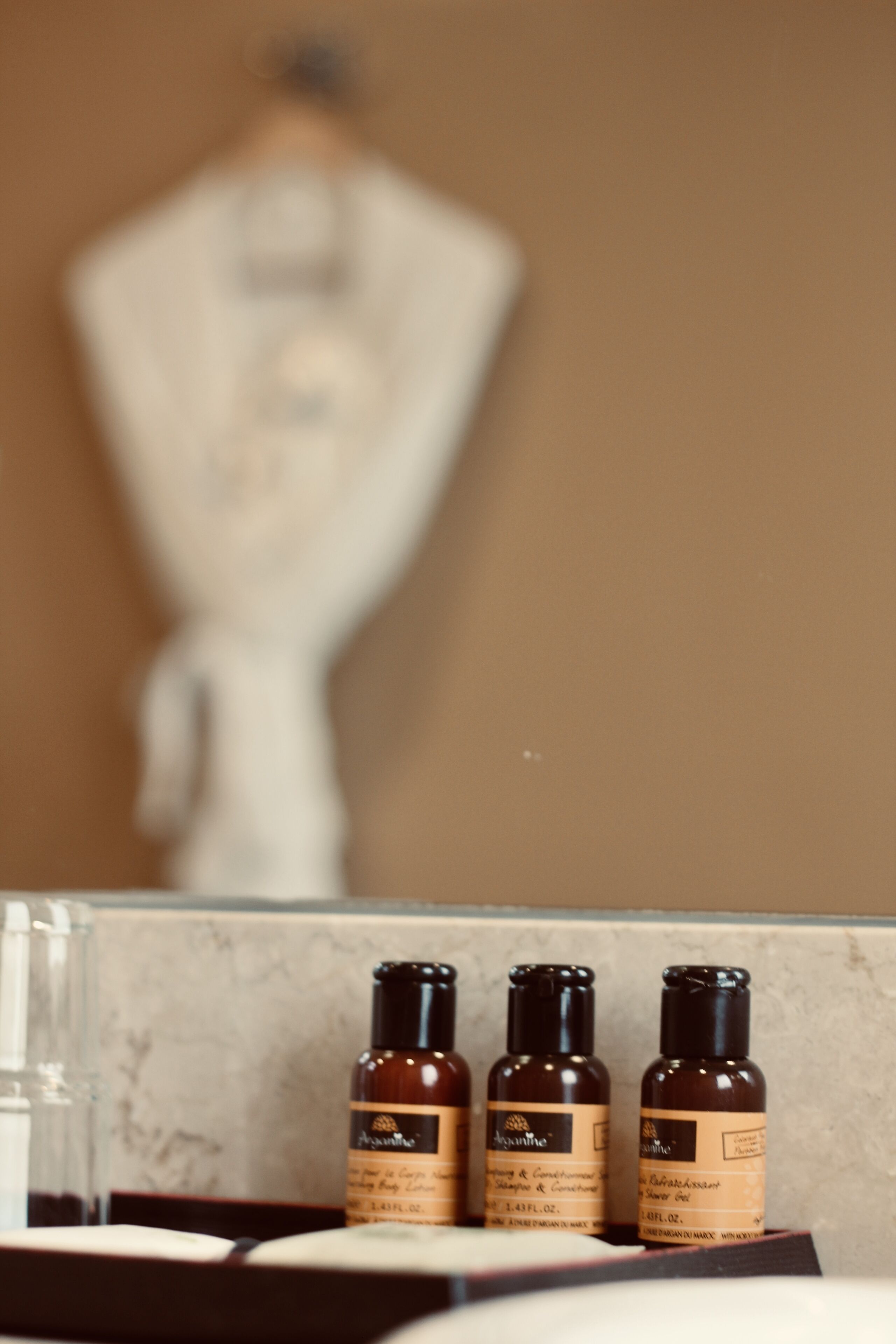 combined shower/bathtub, free toiletries, hair dryer, bathrobes