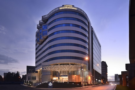 Front of property - evening/night