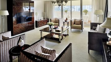 42-inch LCD TV with satellite channels, TV