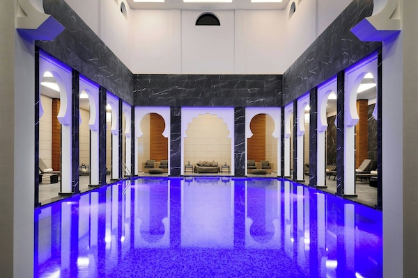 Indoor pool, seasonal outdoor pool