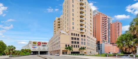 Blick auf die Straße