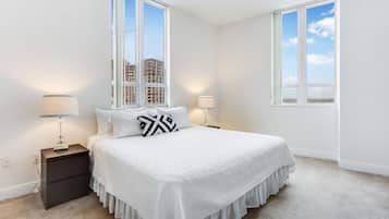 1 quarto, roupas de cama premium, individualmente decorados