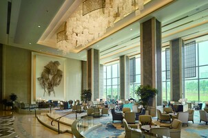 Sala de estar en el lobby