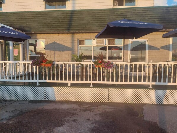 Fassade der Unterkunft