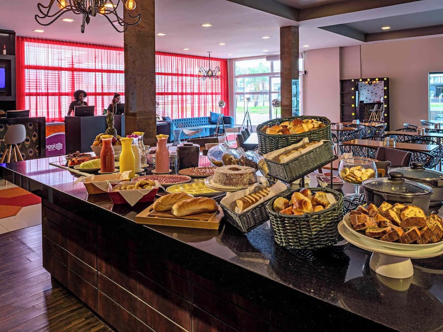 Tägliches Frühstücksbuffet (39.00 BRL pro Person)