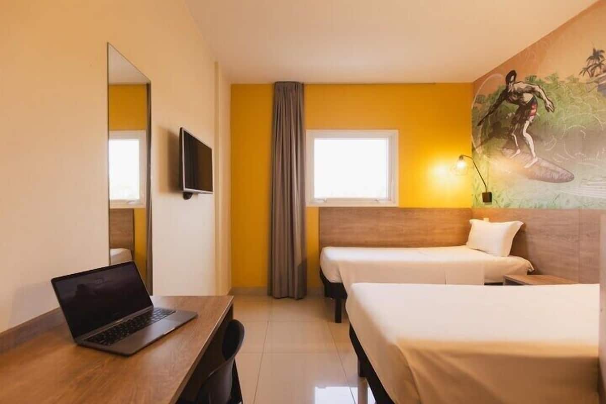 Standard Double or Twin Room | Minibar, desk, blackout curtains, soundproofing