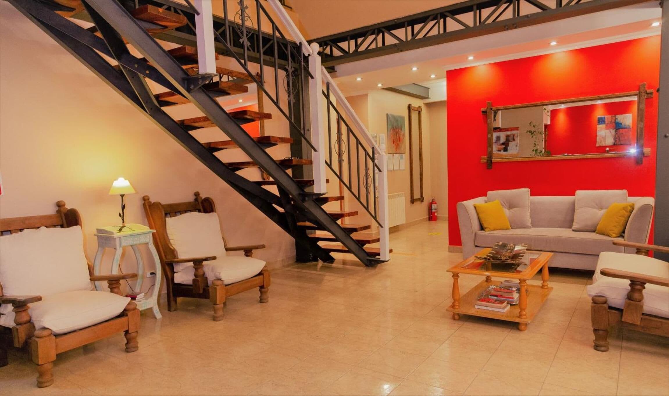 32-inch flat-screen TV with cable channels, TV