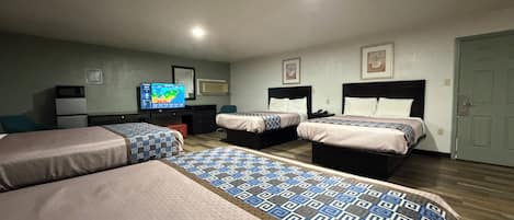 Deluxe-værelse til 4 personer - 1 soveværelse | Gratis Wi-Fi, sengetøj