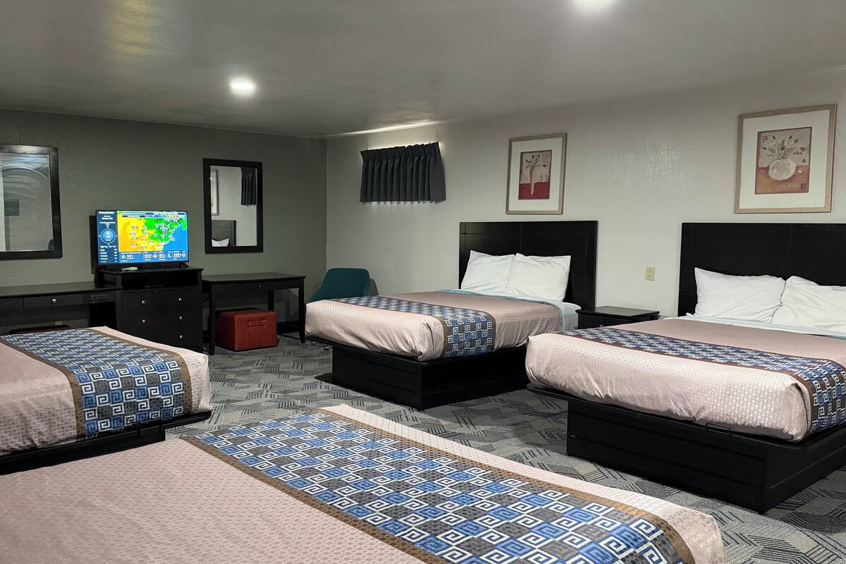 Deluxe-værelse til 4 personer - 1 soveværelse | Gratis Wi-Fi, sengetøj