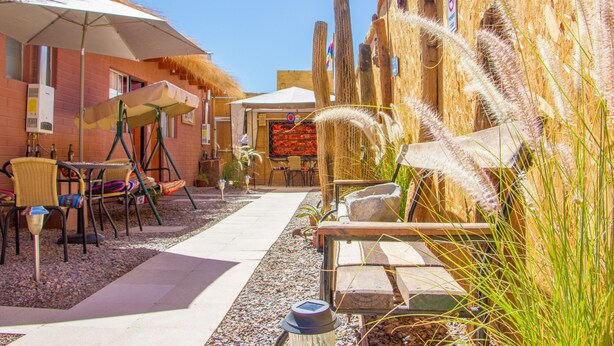 Terrace/patio - Hostal Lalck Cketi San Pedro de Atacama (San Pedro de Atacama)